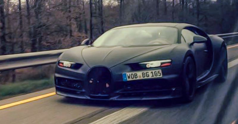 El nuevo Bugatti Chiron es una preciosidad de 16 cilindros, y costar $2.5 millones