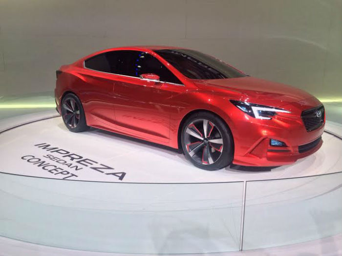 Subaru presente en Los ngeles con el Impreza Sedn Concept