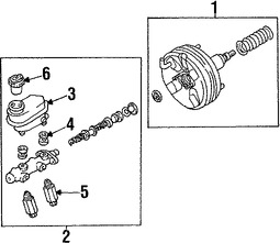 Foto de Empacadura de Depsito Cilindro Maestro de Freno Original para Daewoo Lanos 1999 2000 2001 2002 Marca DAEWOO Nmero de Parte 03492377