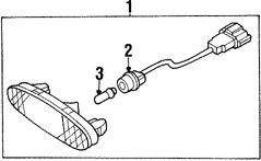 Foto de Luz de marcador lateral Original para Daewoo Lanos 2000 2001 2002 1999 Marca DAEWOO Nmero de Parte 96500223