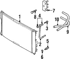 Foto de Manguera de Enfriado de Aceite Transmisin Automtica Original para Daewoo Nubira Daewoo Lanos Marca DAEWOO Nmero de Parte 96246287