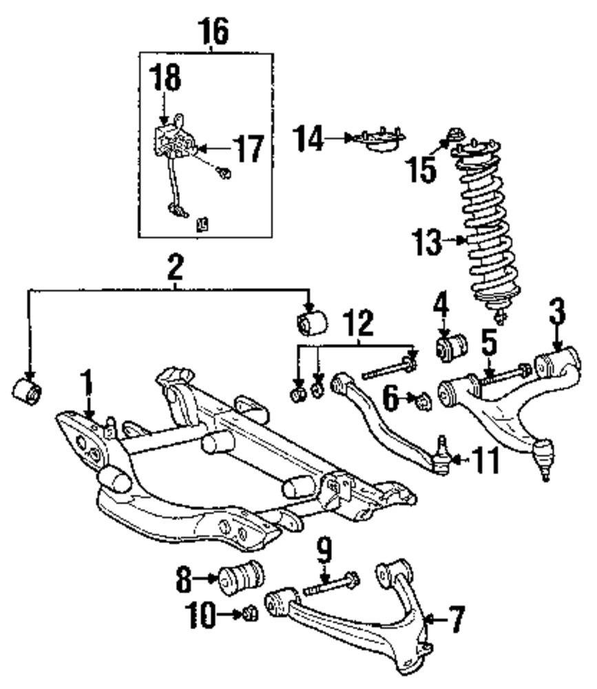 Foto de Sensor de Altura de Suspensin para Mercedes-Benz ML320 1998 Marca MERCEDES OEM Nmero de Parte 010 542 77 17