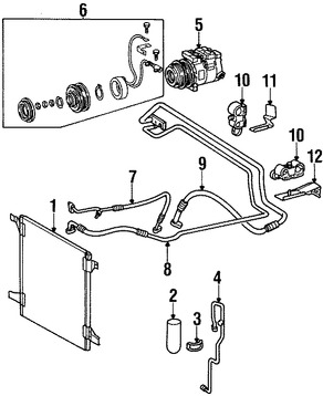 Foto de Embrague del Compresor de Aire Acondicionado Original para Mercedes-Benz Marca MERCEDES BENZ Nmero de Parte 0002302128