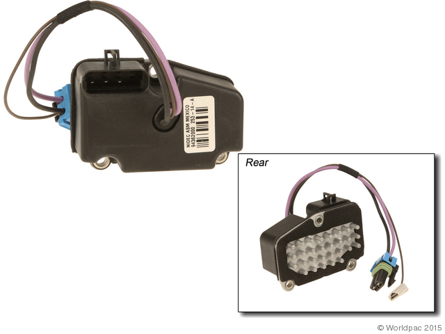 Foto de Unidad de Control Motor del Ventilador para Oldsmobile Bravada Chevrolet Blazer Chevrolet S10 GMC Jimmy GMC Sonoma Marca Acdelco Nmero de Parte W0133-1815423