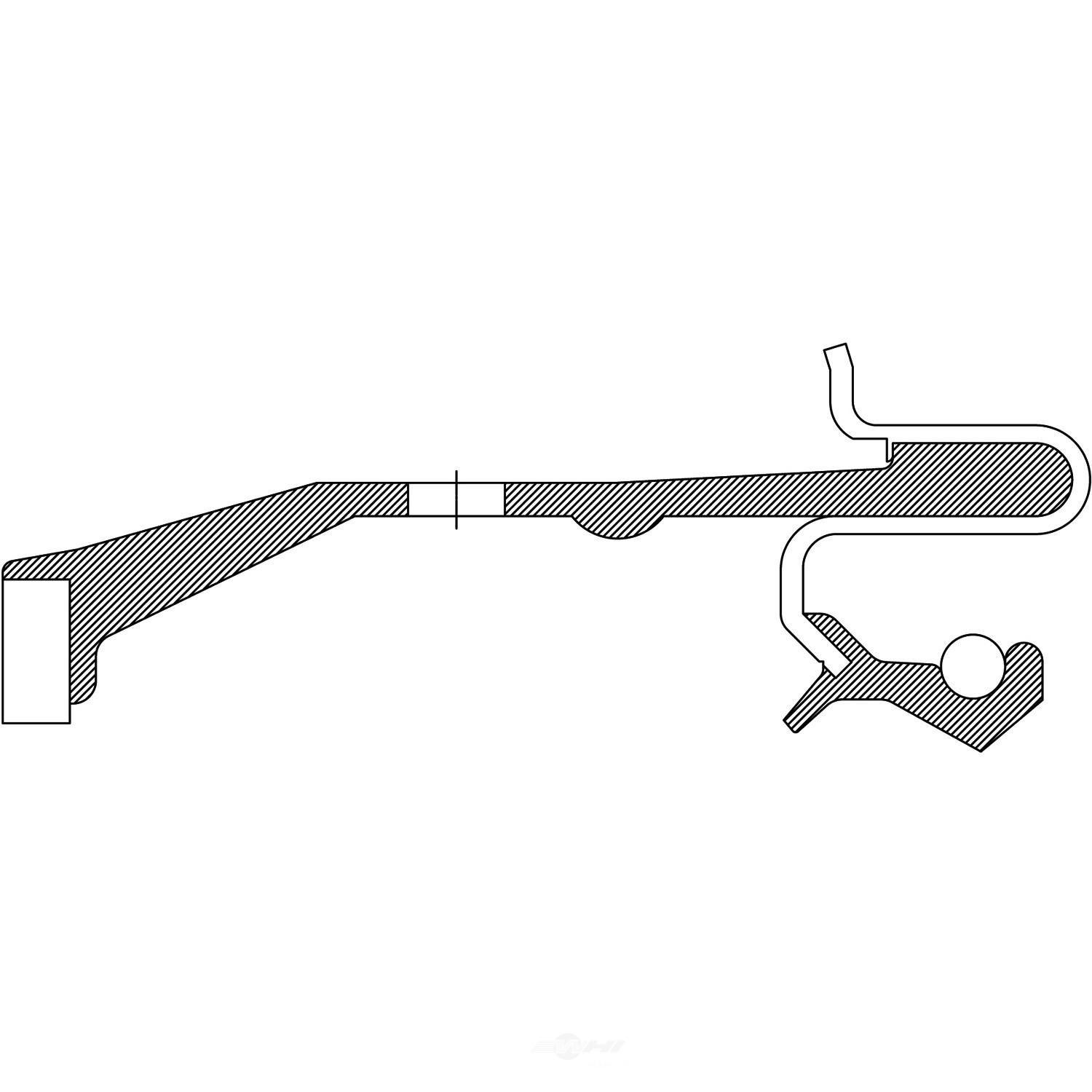 Foto de Sello de Carcasa de Extensin Transmisin Automtic para Ford Ranger 1999 Marca NATIONAL SEAL/BEARING Nmero de Parte 2655