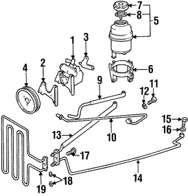 Foto de Sello de Tapa del Tanque Lquido Direccion Hidraulica Original para BMW Mini Cooper Marca BMW Nmero de Parte 32411128333