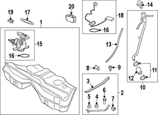 Foto de Modulo de Control Bomba de Combustible Original para BMW M6 Gran Coupe BMW X6 BMW M4 BMW M3 BMW M5 BMW M6 Marca BMW Nmero de Parte 16147411595