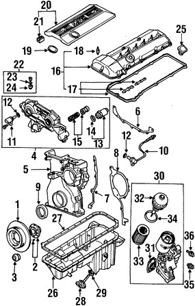 Foto de Sello Solenoide Tiempo Variable Original para BMW Marca BMW Nmero de Parte 11361703713