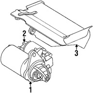 Foto de Motor de arranque Original para Mini Cooper Cooper Marca BMW Remanufacturado Nmero de Parte 12417570488