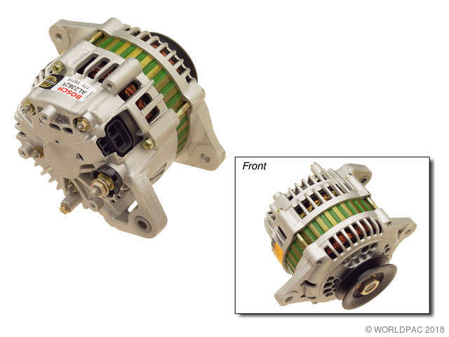 Foto de Alternador para Nissan Pathfinder 1994 1995 Nissan Pickup 1995 Marca Bosch Remanufacturado Nmero de Parte W0133-1603701