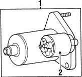 Foto de Solenoide de Encendido Original para Mitsubishi Dodge Eagle Plymouth Marca CHRYSLER Nmero de Parte MD618581