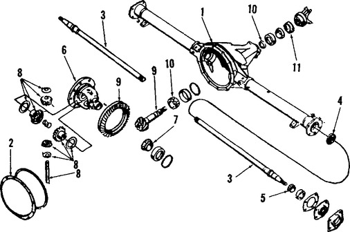 Foto de Rodaje de Rueda Original para Jeep American Motors Marca CHRYSLER Nmero de Parte 4338305