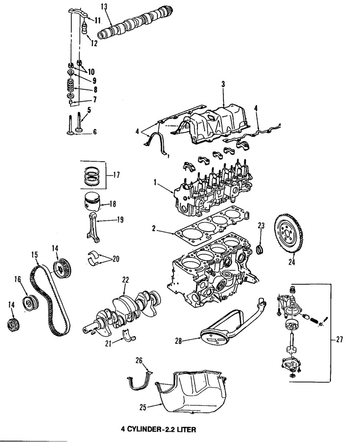 Foto de Empacadura de Crter Original para Chrysler Dodge Plymouth Marca CHRYSLER Nmero de Parte 4387478