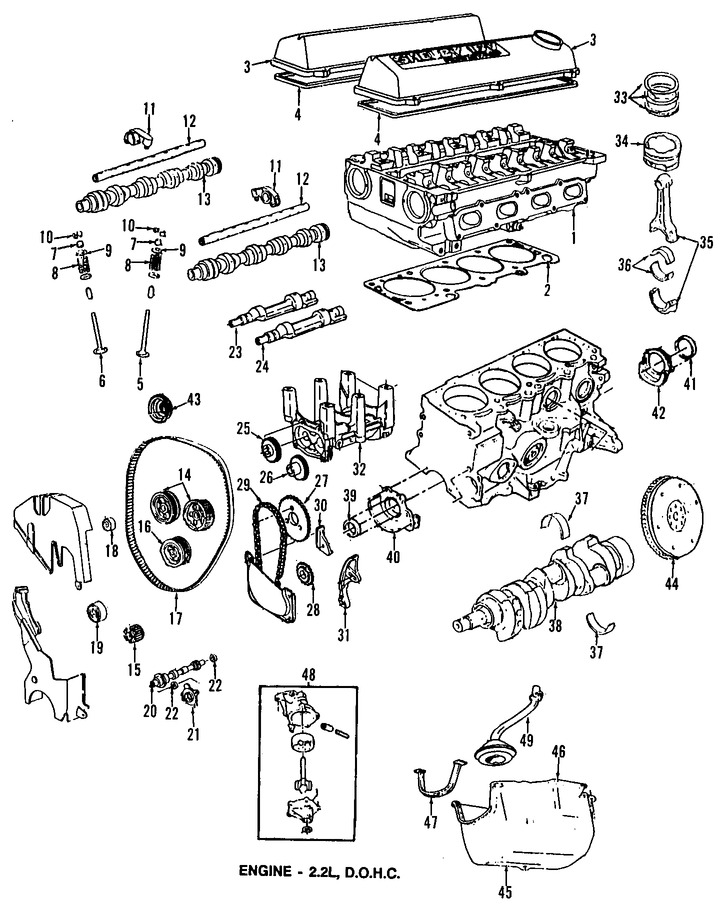 Foto de Empacadura de Crter Original para Chrysler Dodge Plymouth Marca CHRYSLER Nmero de Parte 5203778