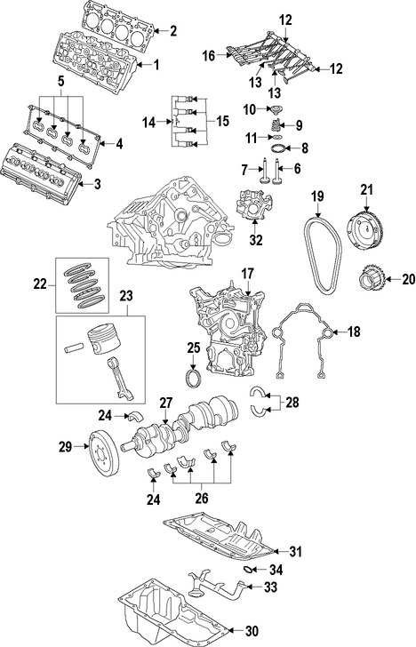 Foto de Balancn Original para Dodge Jeep Chrysler Marca CHRYSLER Nmero de Parte 53021553AB