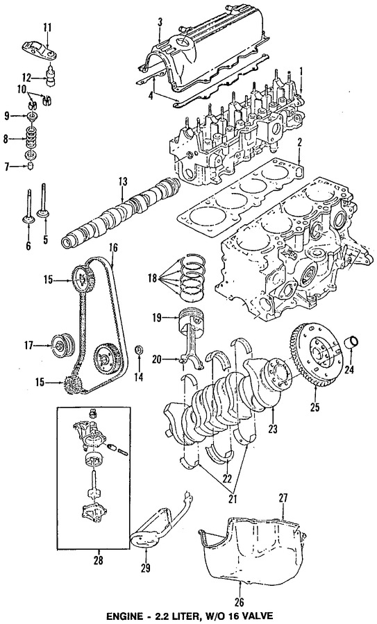 Foto de Engranaje del Cigueal Original para Dodge Plymouth Chrysler Marca CHRYSLER Nmero de Parte 4667262