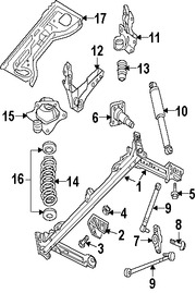 Foto de Brazo de Control Lateral Original para Chrysler PT Cruiser Marca CHRYSLER Nmero de Parte 4656466AD