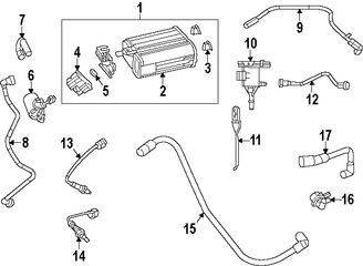 Foto de Manguera Vlvula PCV Original para Chrysler 300   Jeep Grand Cherokee Marca CHRYSLER Nmero de Parte 68105837AA