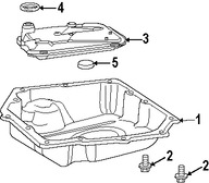 Foto de Carter Transmisin Automtica Original para Dodge Jeep Mitsubishi Chrysler Marca CHRYSLER Nmero de Parte 52852912AC