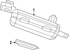 Foto de Mdulo de Antena de Radio Original para Dodge Charger Chrysler 300 Marca CHRYSLER Nmero de Parte 5064783AA