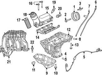 Foto de Tubo de Varilla medidora nivel de Aceite Original para Chrysler 300   Dodge Charger Dodge Challenger Marca CHRYSLER Nmero de Parte 5184931AG