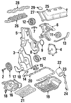 Foto de Varilla de Nivel de Aceite Original para Dodge Intrepid Chrysler Concorde Chrysler LHS Chrysler 300M Chrysler Prowler Plymouth Prowler Marca CHRYSLER Nmero de Parte 4663862AE