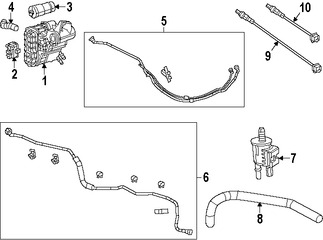 Foto de Manguera de Bomba de Aire Original para Dodge Fiat Jeep Chrysler Marca CHRYSLER Nmero de Parte 4627376AB