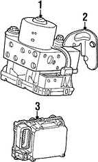 Foto de Conjunto hidrulico de frenos ABS Original para Plymouth Neon Chrysler PT Cruiser Dodge Neon Marca CHRYSLER Nmero de Parte 5014869AA