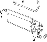 Foto de Manguera de Enfriado de Aceite Transmisin Automtica Original para Jeep Patriot Dodge Caliber Marca CHRYSLER Nmero de Parte 5058490AB