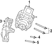 Foto de Tornillo del Alternador Original para Chrysler Jeep Dodge Marca CHRYSLER Nmero de Parte 6104206AA