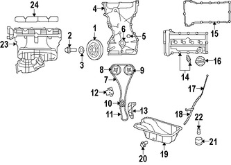 Foto de Mltiple de Admisin del Motor Original para Dodge Avenger Chrysler Sebring Chrysler 200 Marca CHRYSLER Nmero de Parte 4593916AA