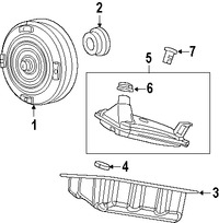 Foto de Convertidor de Torque Original para Dodge Avenger Dodge Journey Chrysler Sebring Marca CHRYSLER Remanufacturado Nmero de Parte RL036990AD