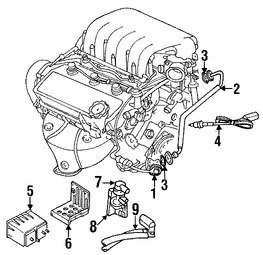 Foto de Solenoide de Purga del Canister Original para Chrysler Dodge Plymouth Marca CHRYSLER Nmero de Parte 4669569