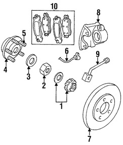 Foto de Tuerca de Junta de Homocintica Original para Chrysler Dodge Plymouth Jeep Marca CHRYSLER Nmero de Parte 6503685