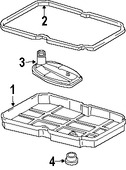 Foto de Empacadura del Crter Transmision Automatica Original para Chrysler Jeep Dodge Marca CHRYSLER Nmero de Parte 52108332AA