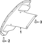 Foto de Tornillo de guardasalpicaduras del parachoques Original para Dodge Viper Dodge Durango Jeep Wrangler  Viper Marca CHRYSLER Nmero de Parte 6505070AA