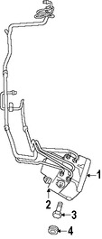 Foto de Mdulo de control de ABS Original para Dodge Viper Marca CHRYSLER Nmero de Parte 5066605AA