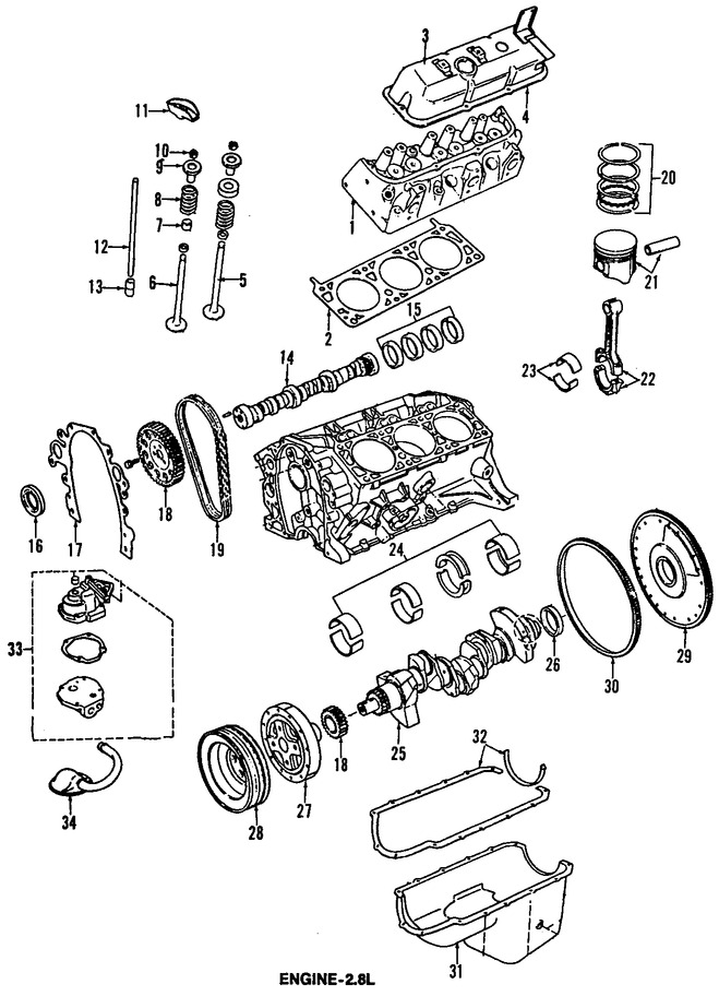 Foto de Empaquetaduras Cubierta de Correa del Tiempo Original para Jeep Cherokee Jeep Comanche Jeep Wagoneer Marca CHRYSLER Nmero de Parte 83500843