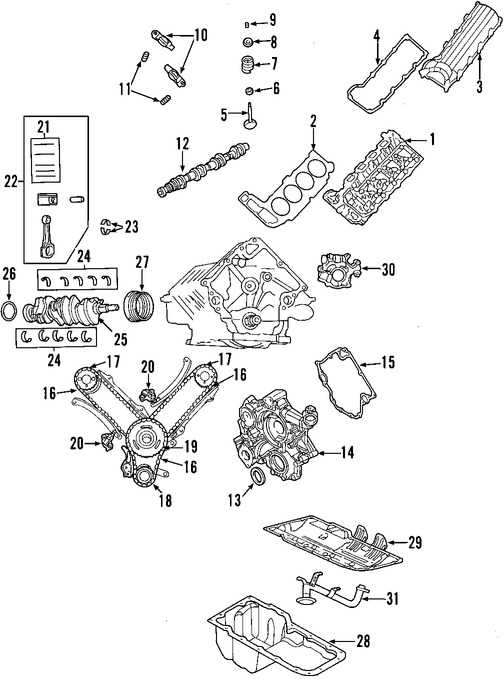 Foto de Vlvula de Escape del Motor Original para Jeep Commander 2008 2009 Jeep Grand Cherokee 2008 2009 Chrysler  2008 2009 Marca CHRYSLER Nmero de Parte 53021644AC