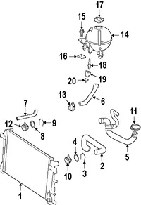 Foto de Sensor de Nivel de Refrigerante Original para Dodge Sprinter 2500 2007 2008 2009 Dodge Sprinter 3500 2007 2008 2009 Marca CHRYSLER Nmero de Parte 68013657AA