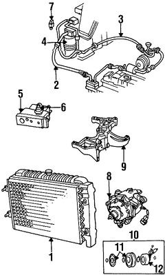 Foto de Interruptor de Lado de presin alta Aire Acondicionado Original para Dodge Jeep Marca CHRYSLER Nmero de Parte 4773190