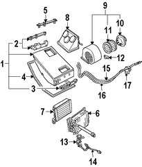 Foto de Manguera Refrigerante Aire Acondicionado Original para Dodge B150 Dodge B1500 Dodge B250 Dodge B2500 Dodge B350 Dodge B3500 Marca CHRYSLER Nmero de Parte 55036287