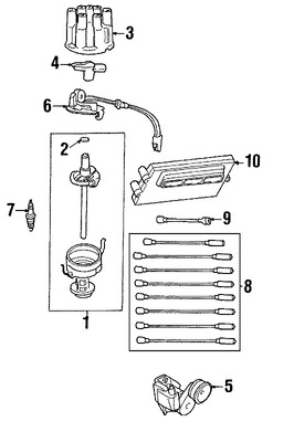 Foto de Captador de seal de encendido Original para Dodge Jeep Marca CHRYSLER Nmero de Parte 56026746