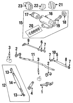 Foto de Cubierta de la Columna de Direccion Original para Dodge Jeep Marca CHRYSLER Nmero de Parte 3893554