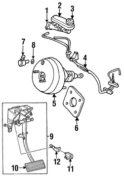 Foto de Empacadura de Depsito Cilindro Maestro de Freno Original para Chrysler Dodge Marca CHRYSLER Nmero de Parte 4723389AB