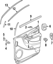 Foto de Tuerca de cubierta de parachoques Original para Dodge Chrysler Jeep Marca CHRYSLER Nmero de Parte 6035401