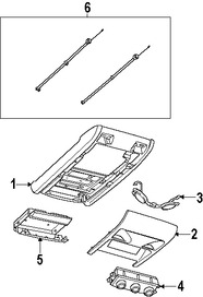 Foto de Rodamiento Eje Balanceador Original para Dodge Grand Caravan 2008 2009 Chrysler Town & Country 2008 2009 Marca CHRYSLER Nmero de Parte 1KM35DW1AA