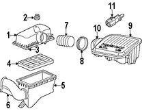 Foto de Sensor de Temperatura de Carga de Aire Original para Jeep Dodge Mitsubishi Chrysler Marca CHRYSLER Nmero de Parte 56028364AA