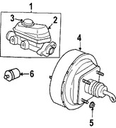 Foto de Depsito del Cilindro Maestro del Freno Original para Dodge Dakota 2006 2007 2008 2009 2010 Marca CHRYSLER Nmero de Parte 5175104AB