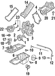 Foto de Empacadura de manguera de Llenado de Aceite Original para Jeep Dodge Mitsubishi Chrysler Marca CHRYSLER Nmero de Parte 53020889AC